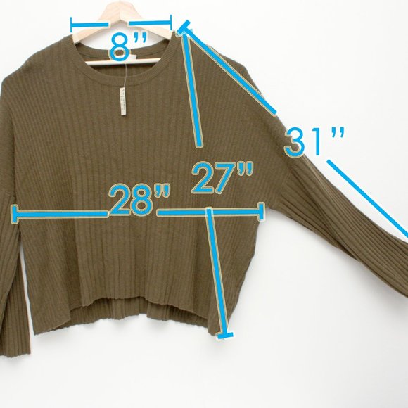 Madewell Pullover Oversize Sweater Merino Wool New - Picture 4 of 7